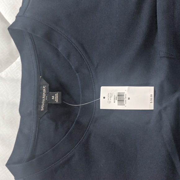 Banana Republic factory, navy T-shirt dress, size medium - Picture 3 of 3